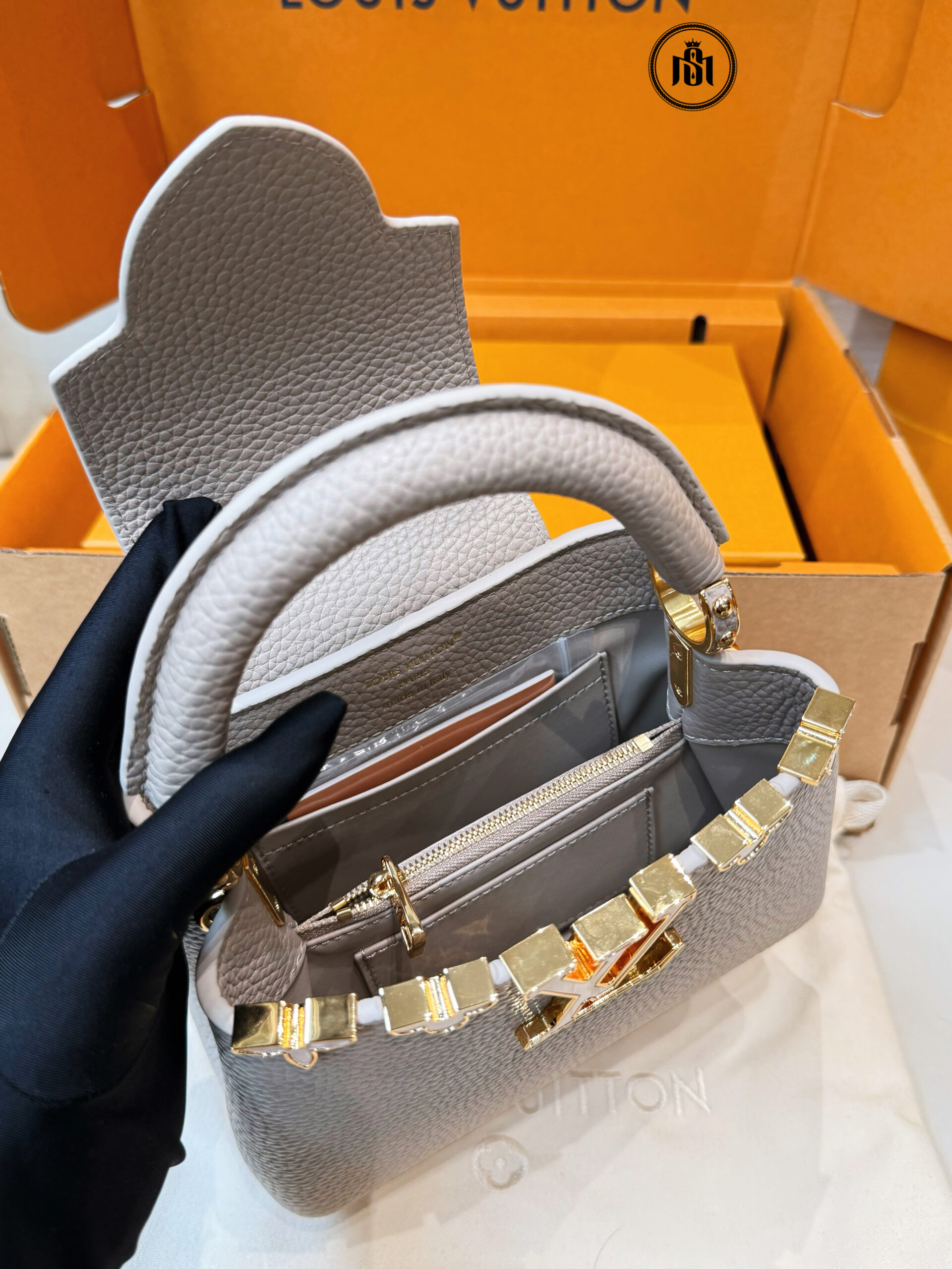 TÚI LOUIS VUITTON CAPUCINES MINI M11341 6 TÚI LOUIS VUITTON CAPUCINES MINI M11341 - Ảnh 6