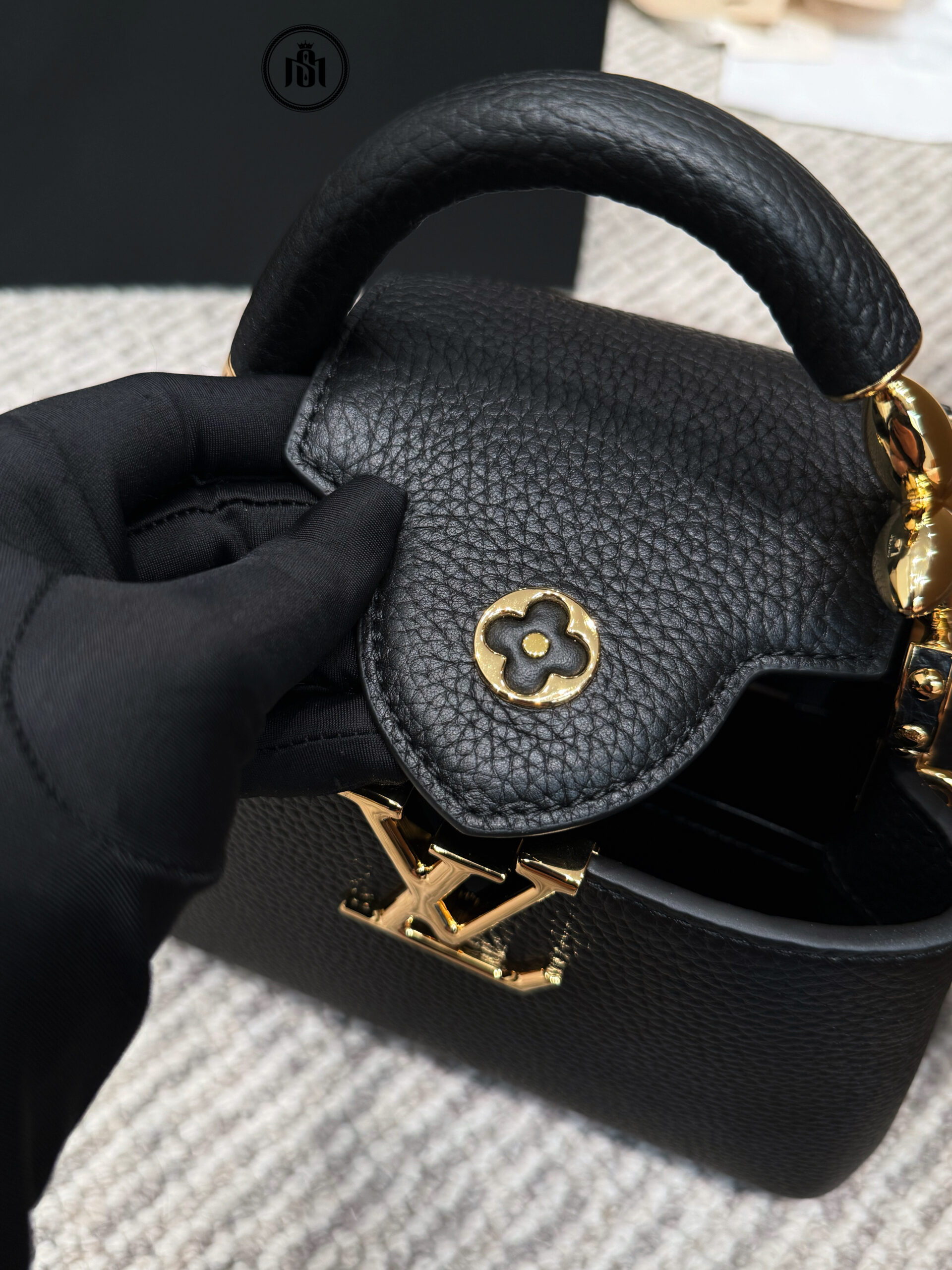 TÚI LOUIS VUITTON CAPUCINES MINI M23943 3 TÚI LOUIS VUITTON CAPUCINES MINI M23943 - Ảnh 3