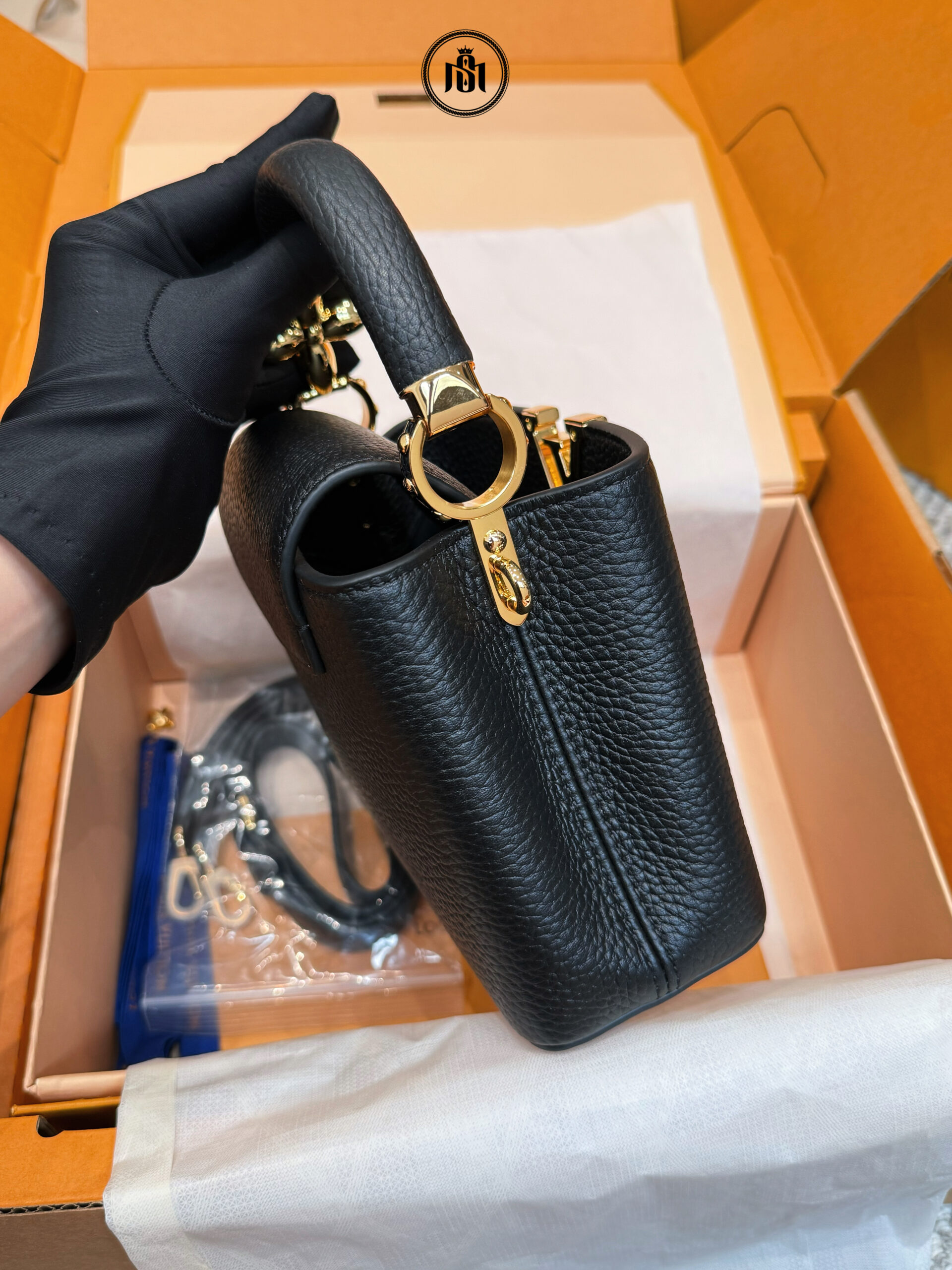 TÚI LOUIS VUITTON CAPUCINES MINI M23943 7 TÚI LOUIS VUITTON CAPUCINES MINI M23943 - Ảnh 7