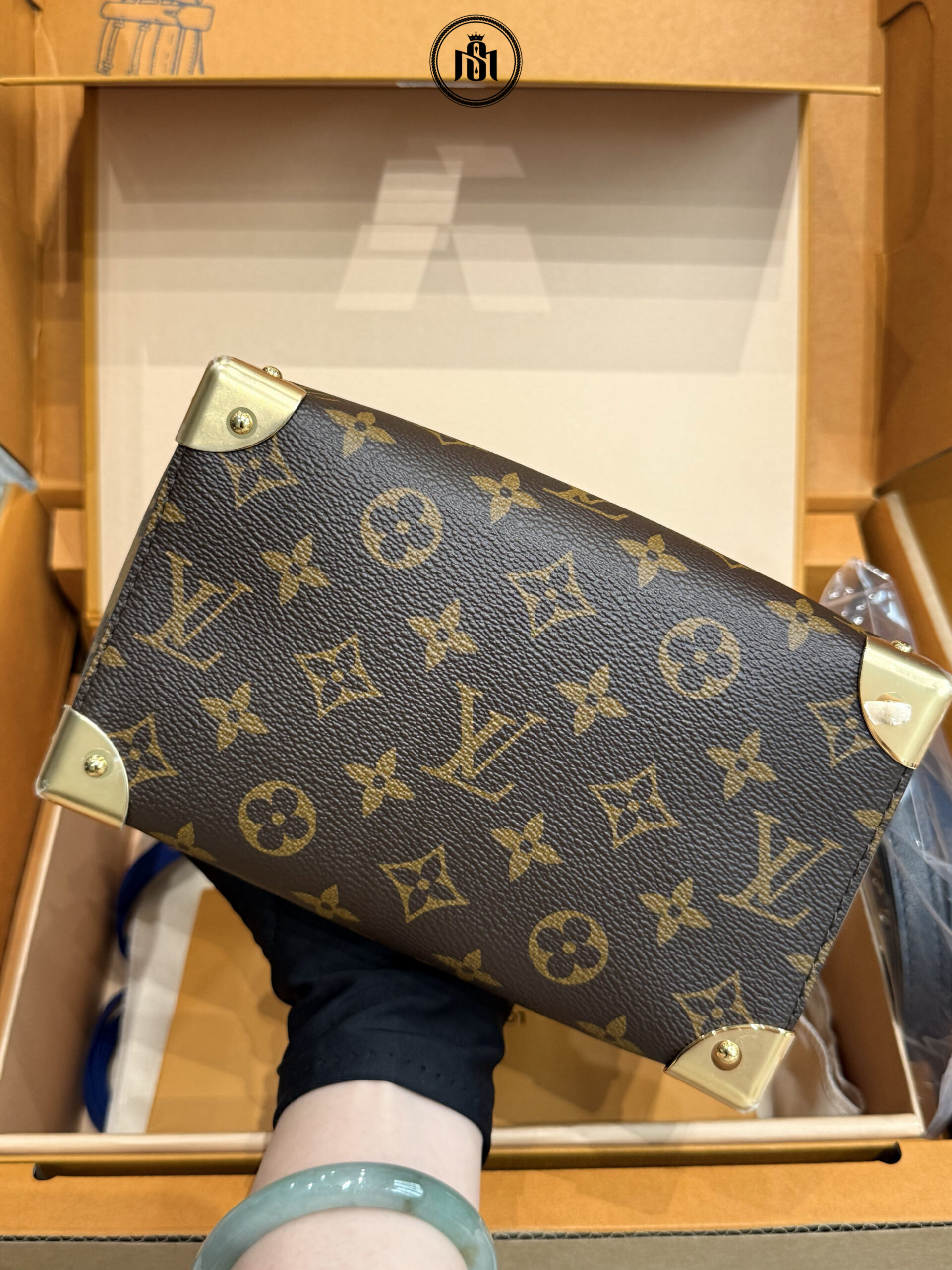 TÚI LOUIS VUITTON SPEEDY TRUNK 20 M13146 5 TÚI LOUIS VUITTON SPEEDY TRUNK 20 M13146 - Ảnh 5