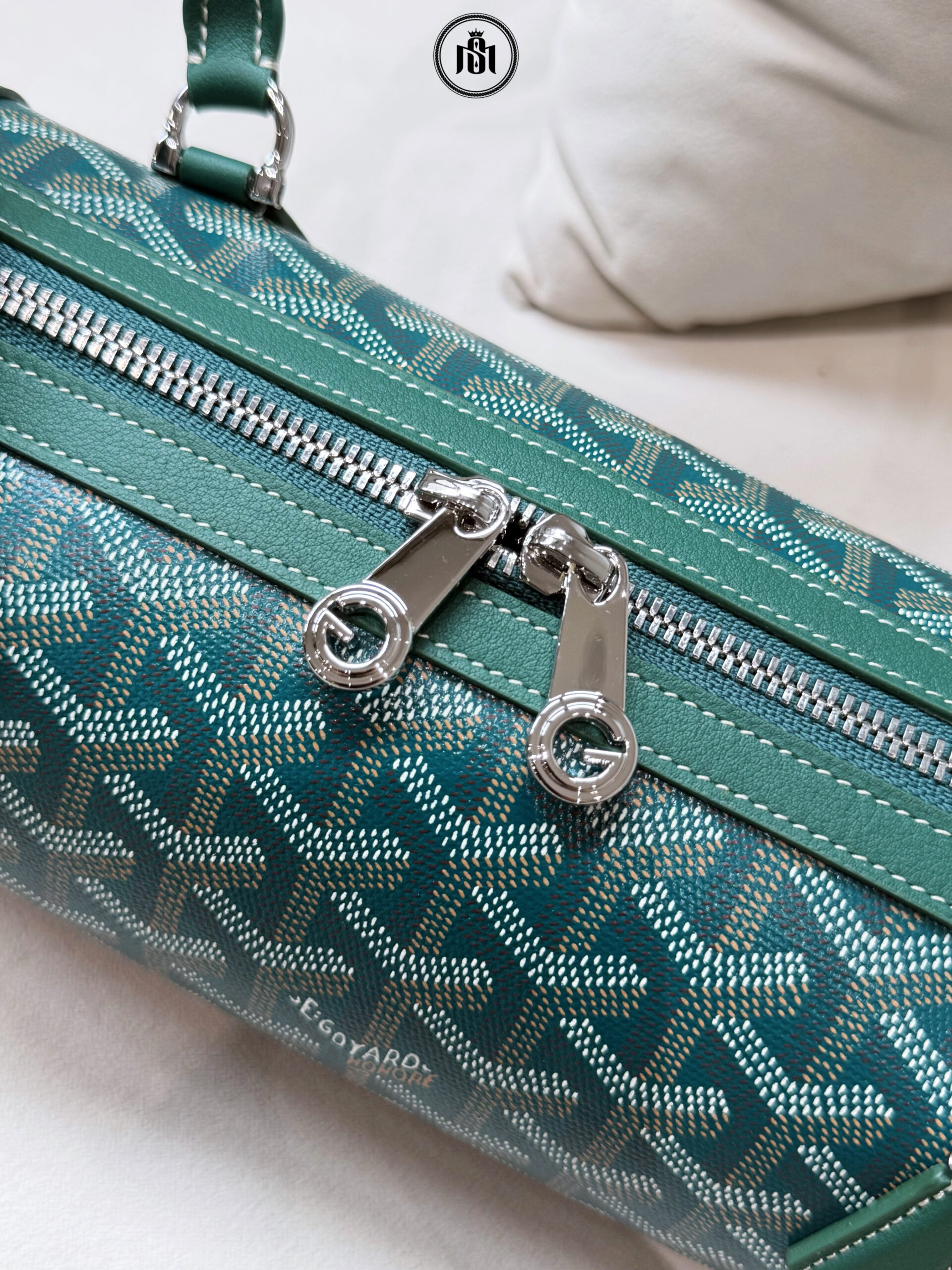 TÚI GOYARD BONBONNIÈRE BAG GREEN 3 TÚI GOYARD BONBONNIÈRE BAG GREEN - Ảnh 3