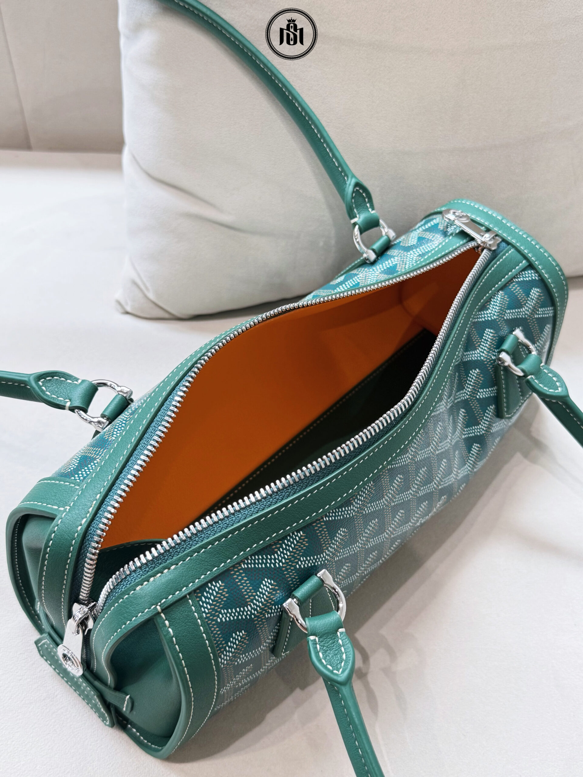 TÚI GOYARD BONBONNIÈRE BAG GREEN 9 TÚI GOYARD BONBONNIÈRE BAG GREEN - Ảnh 9
