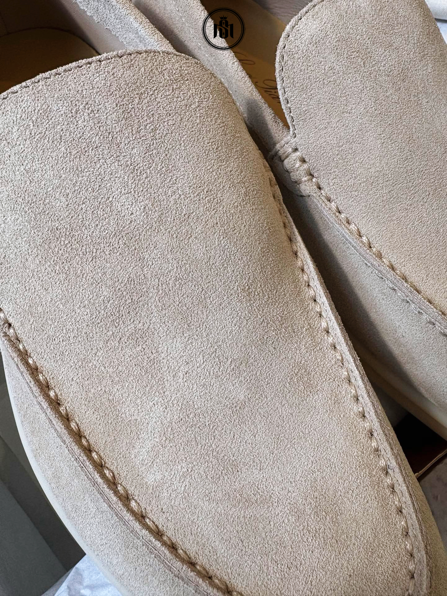 GIÀY LORO PIANA SUMMER WALK LOAFER SUEDE CLASSIC BEIGE 6 GIÀY LORO PIANA SUMMER WALK LOAFER SUEDE CLASSIC BEIGE - Ảnh 6