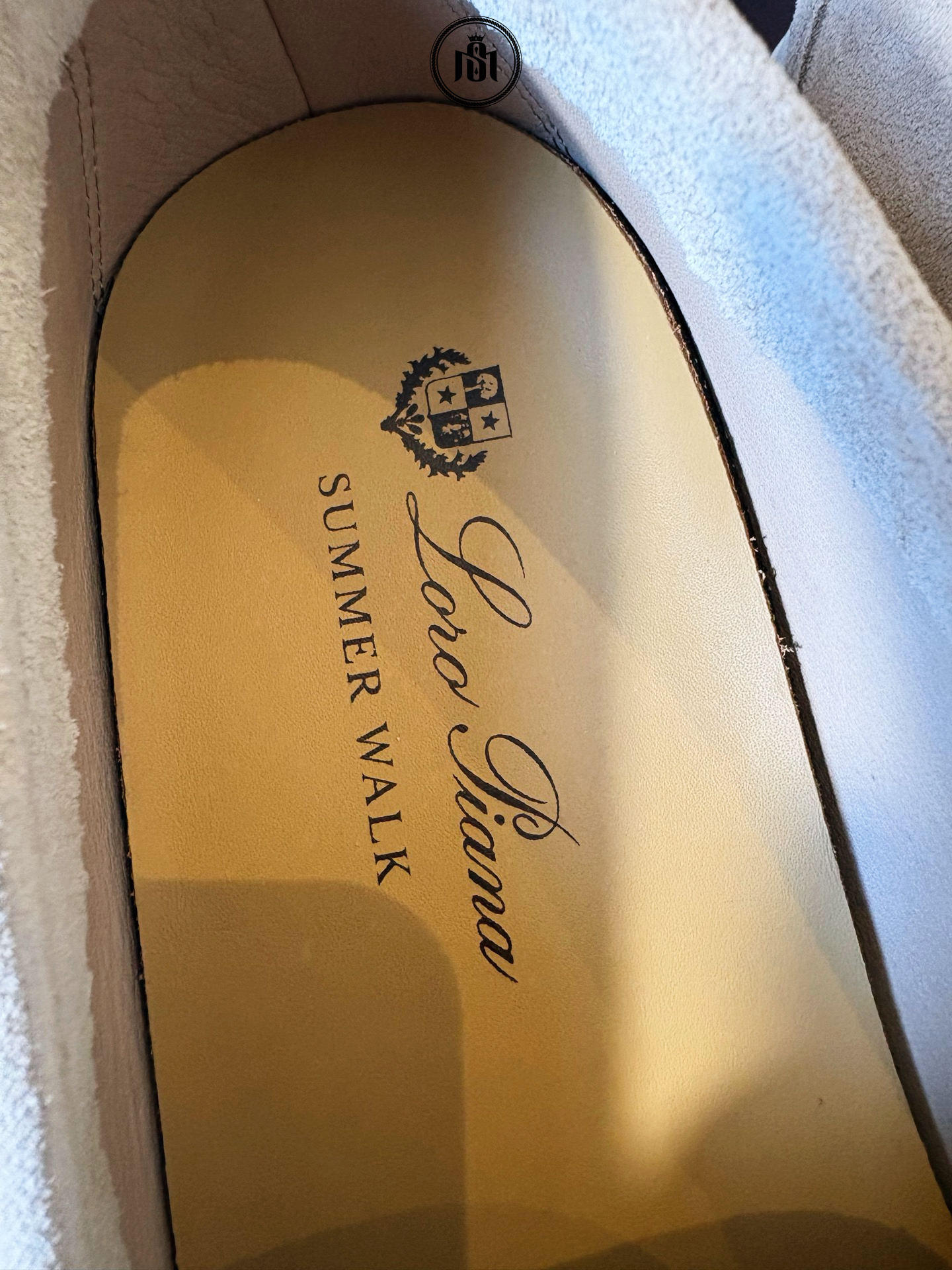 GIÀY LORO PIANA SUMMER WALK LOAFER SUEDE CLASSIC BEIGE 7 GIÀY LORO PIANA SUMMER WALK LOAFER SUEDE CLASSIC BEIGE - Ảnh 7