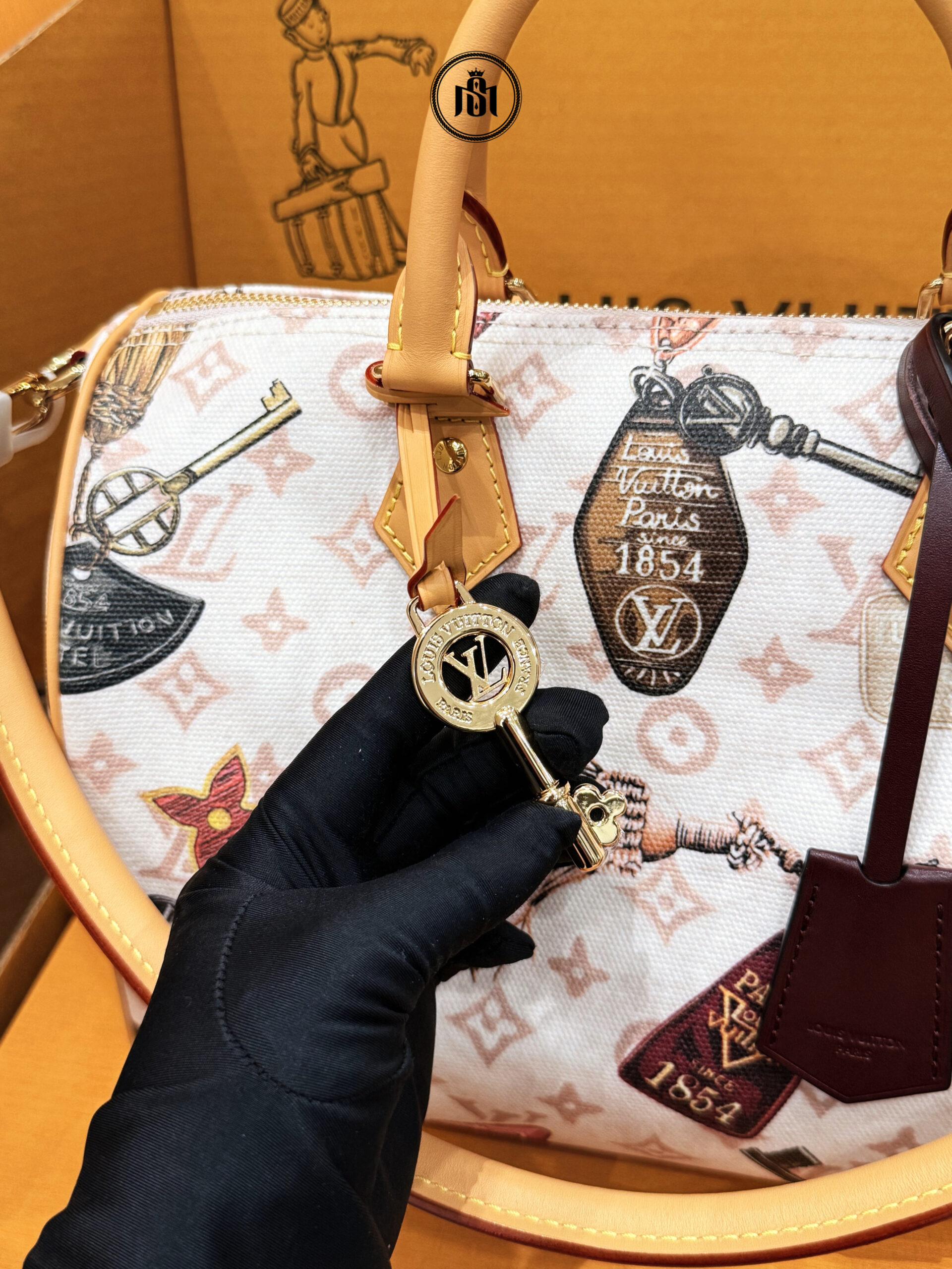 TÚI LOUIS VUITTON SPEEDY 30 SOFT M29377 7 TÚI LOUIS VUITTON SPEEDY 30 SOFT M29377 - Ảnh 7