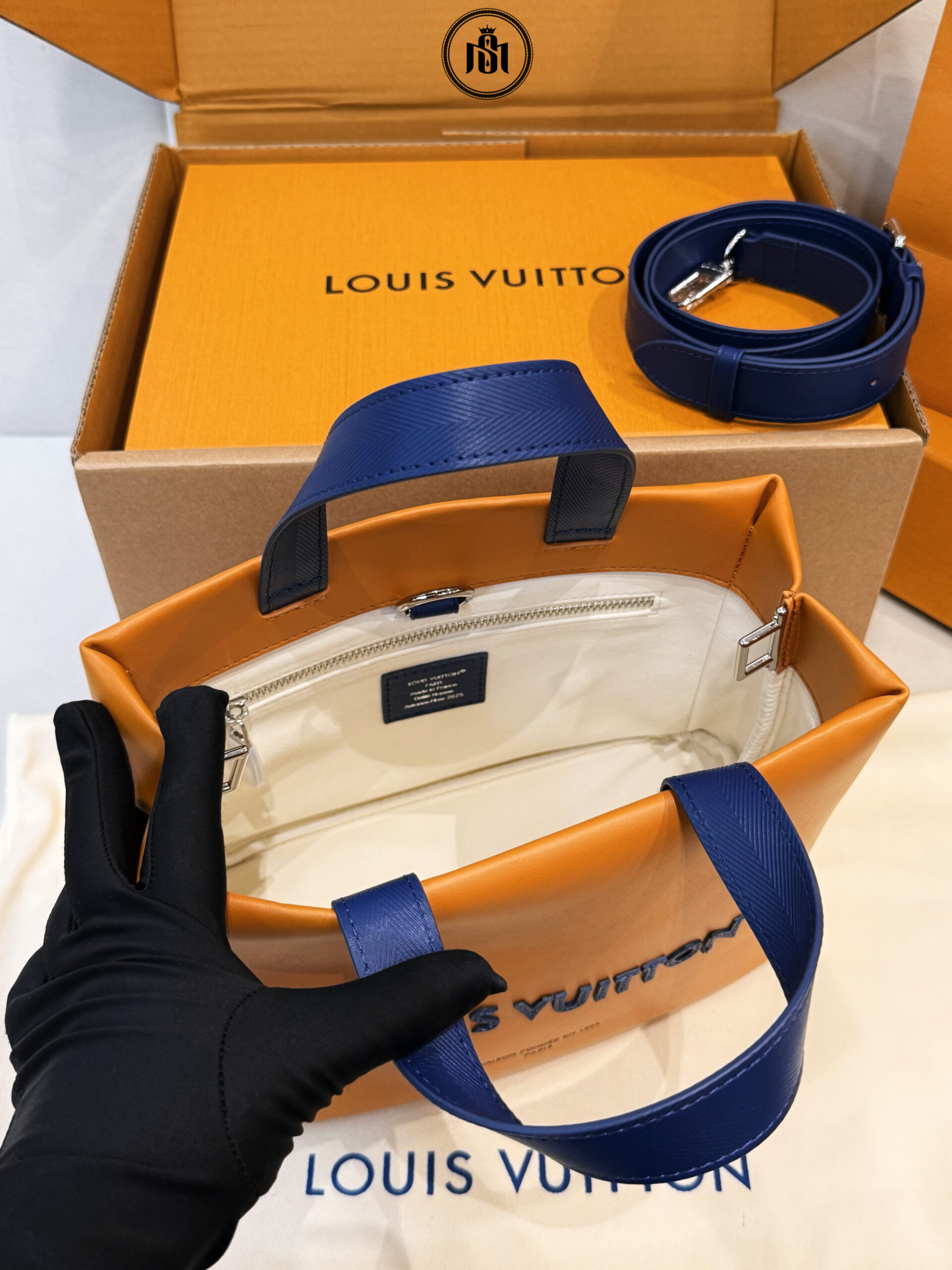 TÚI LOUIS VUITTON MINI SHOPPER TOTE SAFRAN YELLOW M28310 8 TÚI LOUIS VUITTON MINI SHOPPER TOTE SAFRAN YELLOW M28310 - Ảnh 8