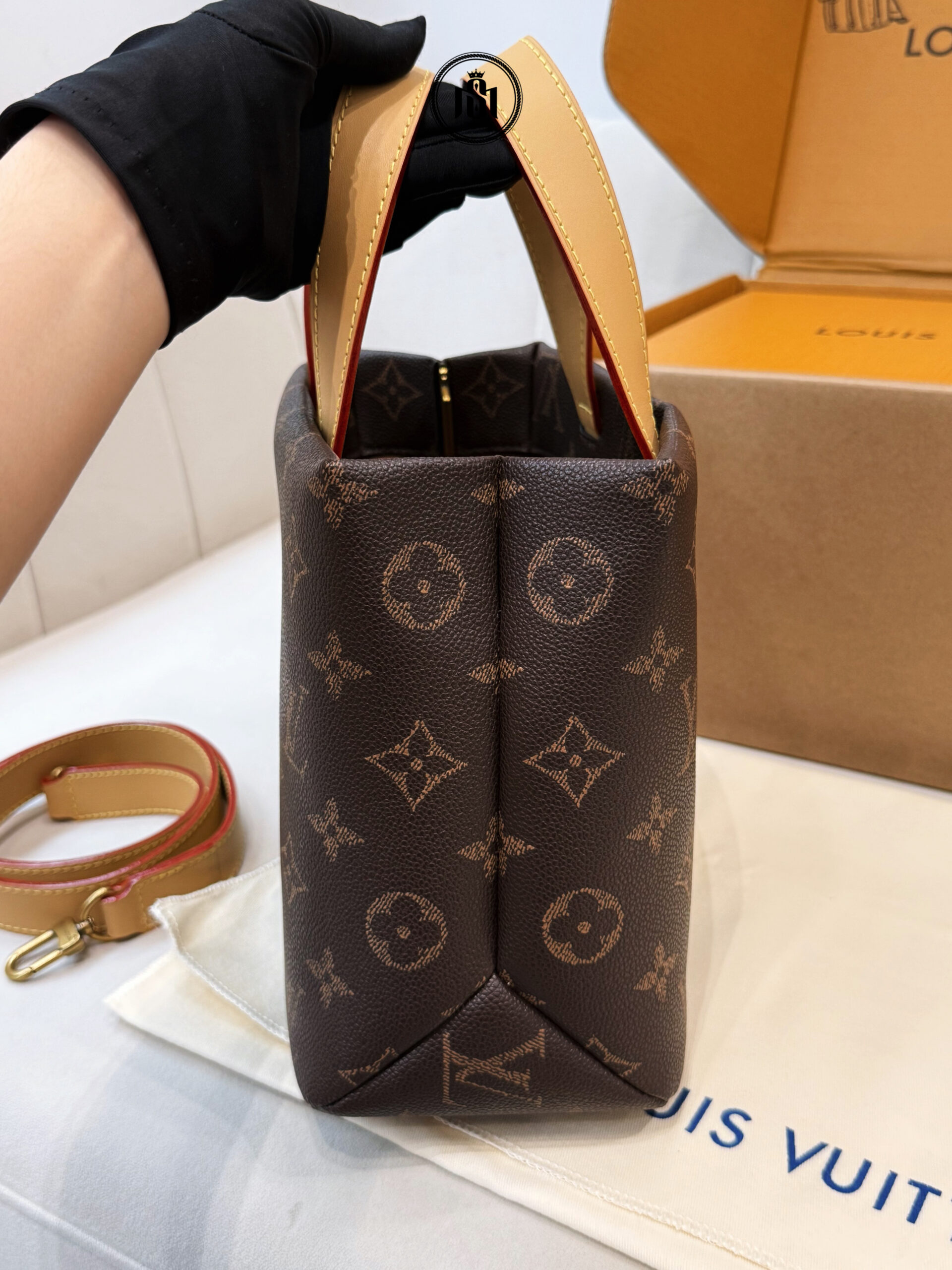 TÚI LOUIS VUITTON MINI SHOPPER TOTE MONOGRAM M27019 3 TÚI LOUIS VUITTON MINI SHOPPER TOTE MONOGRAM M27019 - Ảnh 3