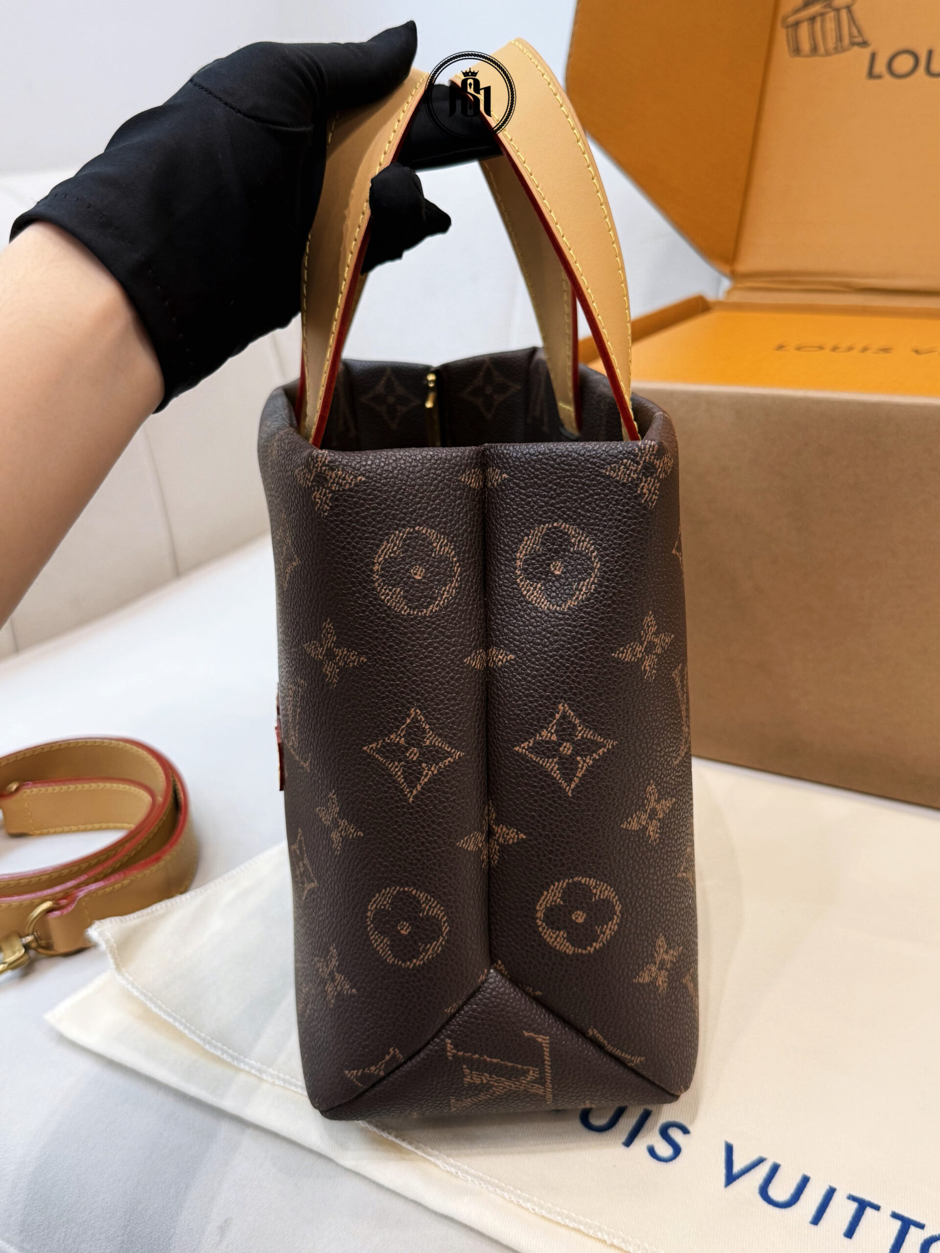 TÚI LOUIS VUITTON MINI SHOPPER TOTE MONOGRAM M27019 4 TÚI LOUIS VUITTON MINI SHOPPER TOTE MONOGRAM M27019 - Ảnh 4