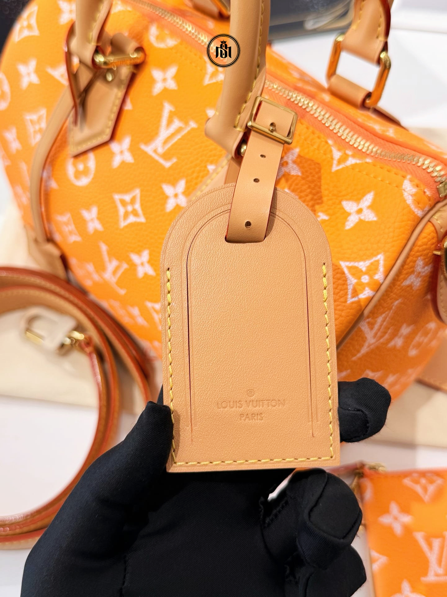 TÚI LOUIS VUITTON SPEEDY P9 BANDOULIÈRE 25 SUMMER PEACH M13912 6 TÚI LOUIS VUITTON SPEEDY P9 BANDOULIÈRE 25 SUMMER PEACH M13912 - Ảnh 6