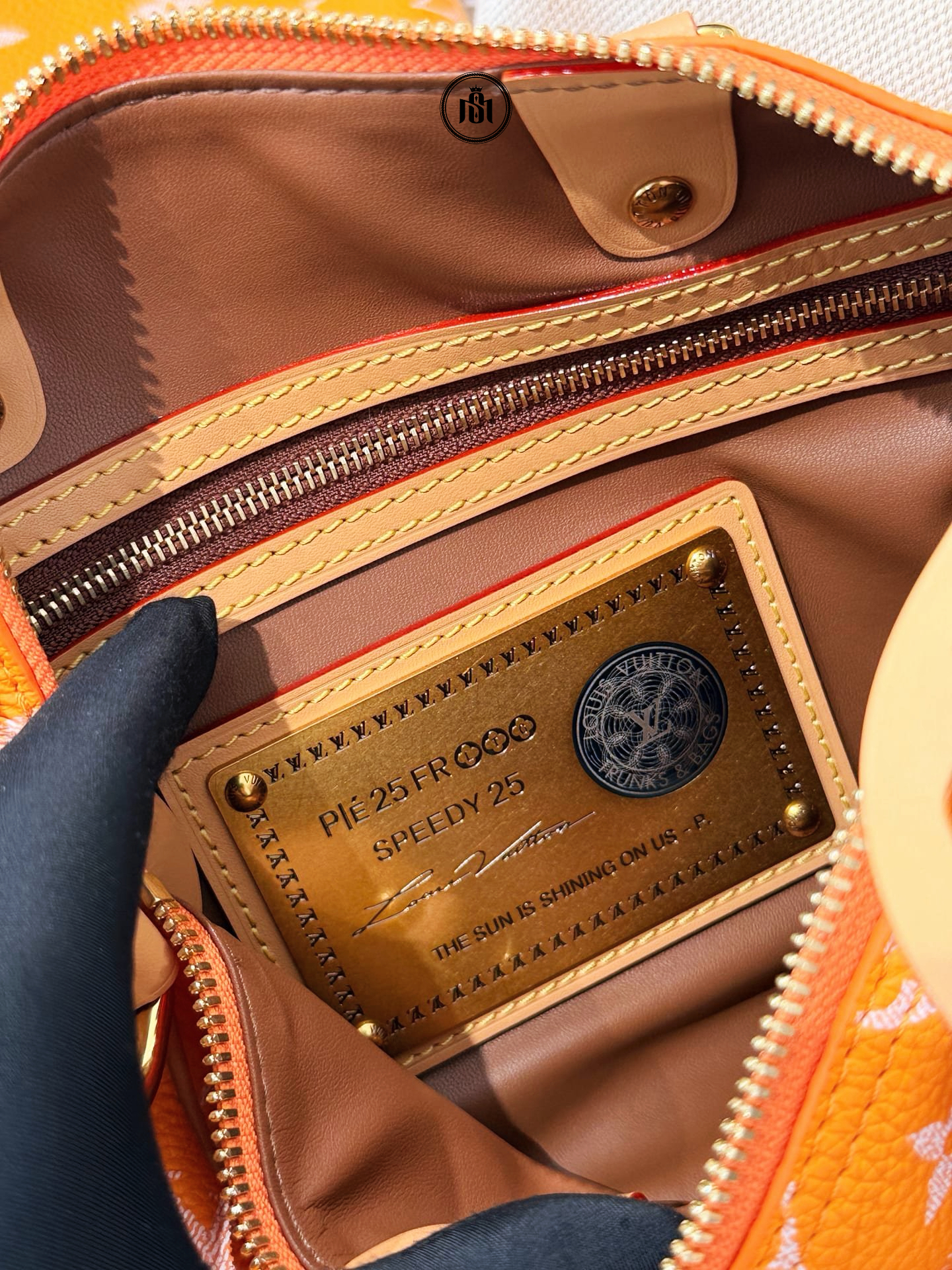 TÚI LOUIS VUITTON SPEEDY P9 BANDOULIÈRE 25 SUMMER PEACH M13912 8 TÚI LOUIS VUITTON SPEEDY P9 BANDOULIÈRE 25 SUMMER PEACH M13912 - Ảnh 8
